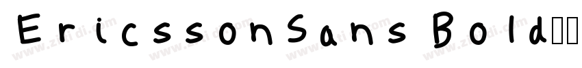 EricssonSans Bold字体转换